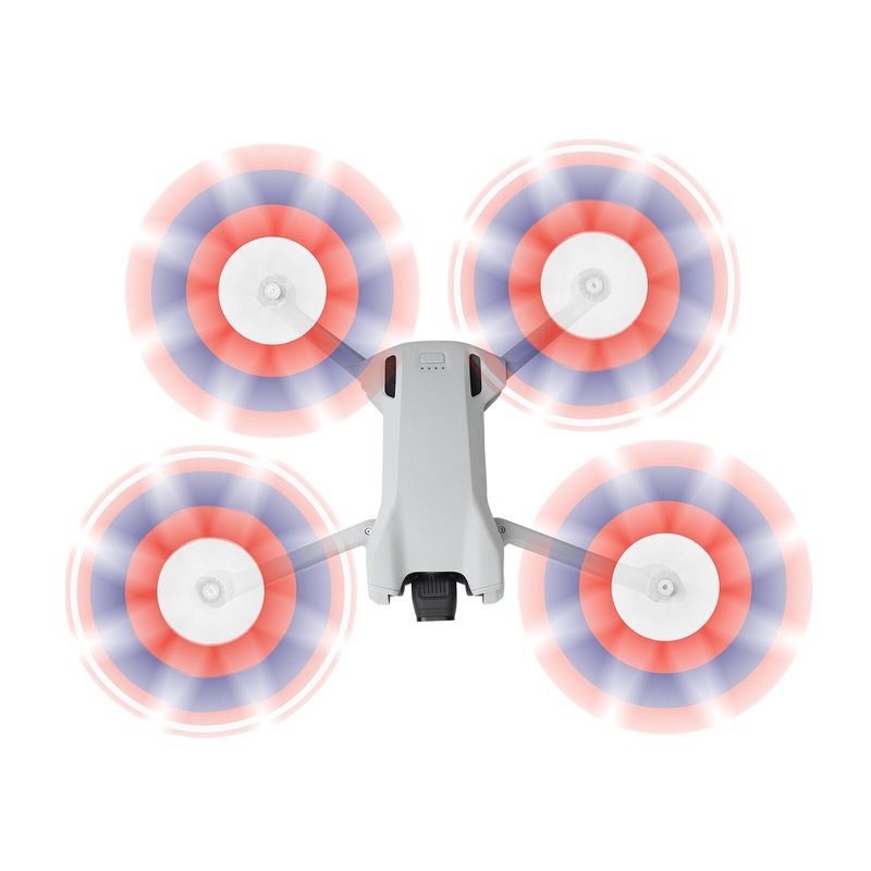 8PCS Sunnylife Propeller 6030F Blade Double-sided Color Low-Noise Foldable Propeller Props Blade Set Accessories for DJI Mini 3