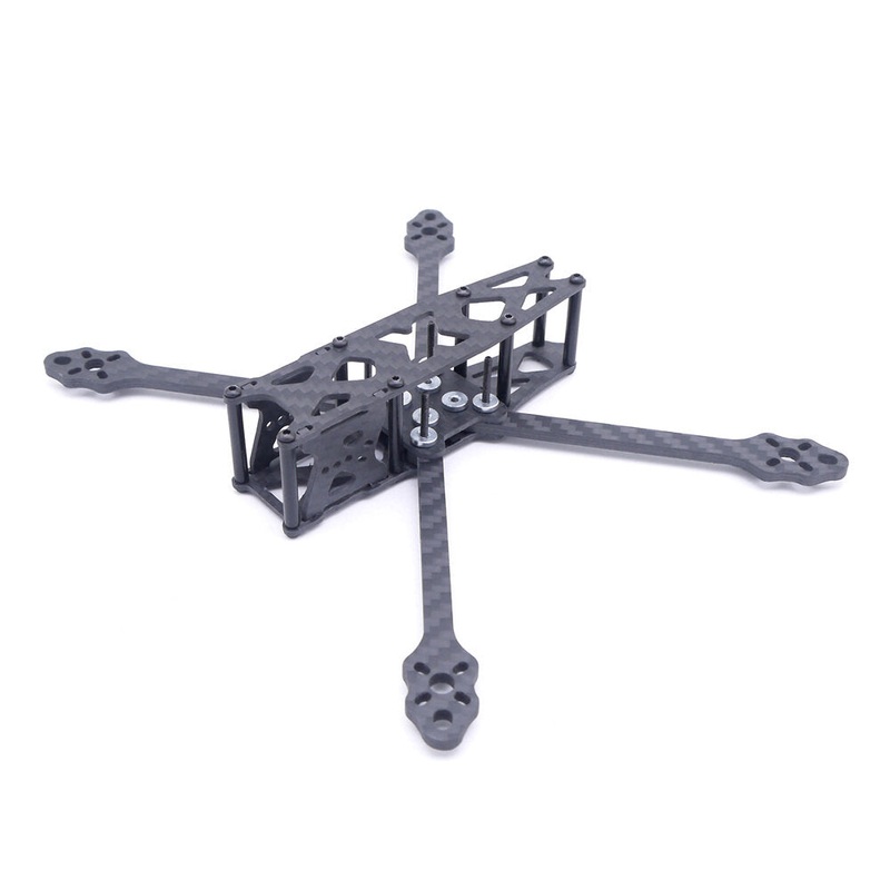FonsterFPV Johnny4 170mm Wheelbase 3mm Thickness Arm 4 Inch Carbon Fiber Frame Kit for RC Drone FPV Racing