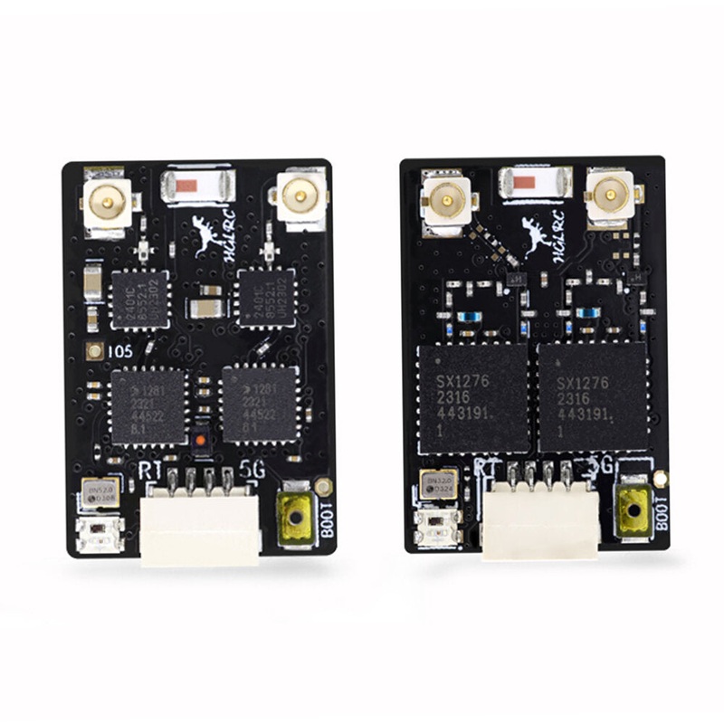 HGLRC ELRS GEMINI RX 2.4G/915Mhz Dual-Frequency Long Range Receiver for FPV Racing Drone