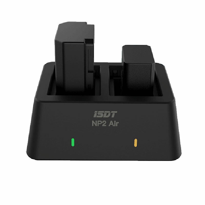 ISDT NP2 Air 25W Mix-dual channel IPS LCD Charger APP Connection for SONY Digital Imaging  Equipment