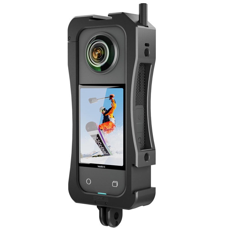 STARTRC Aluminum Alloy Rabbit Cage Metal Frame All-inclusive Protective Frame Cold Boot Expansion for Insta360 X3