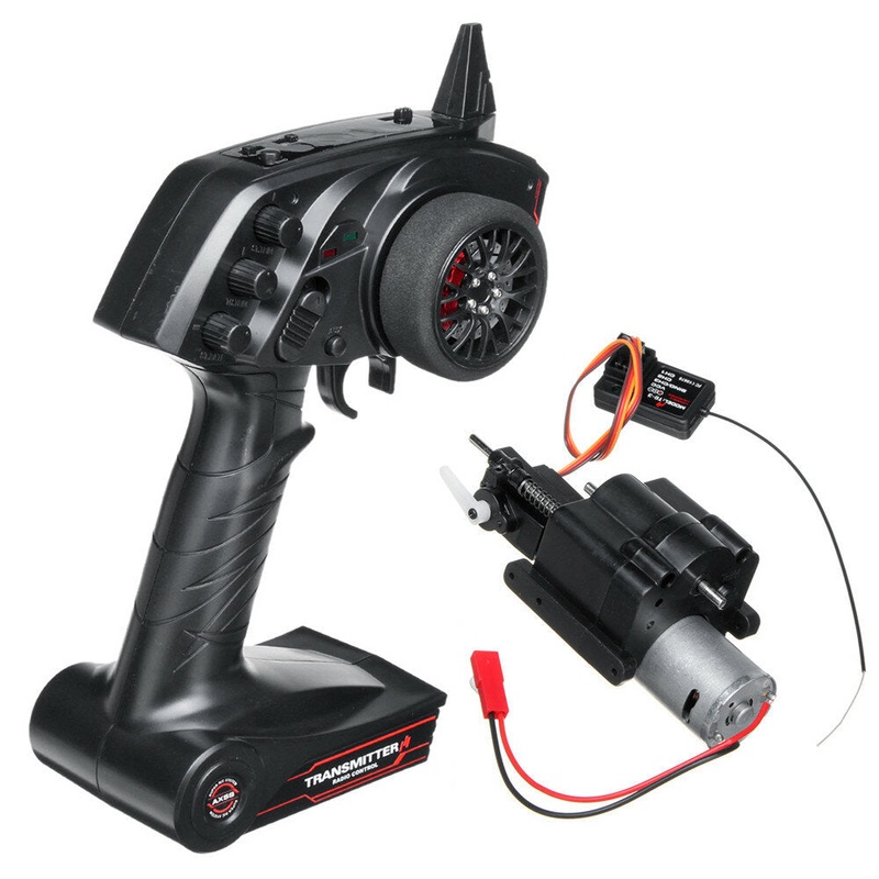 WPL 3CH  Speed Change Gear Box And Radio Transmitter For B1 B24 B16 C24 1/16 4WD 6WD Rc Car