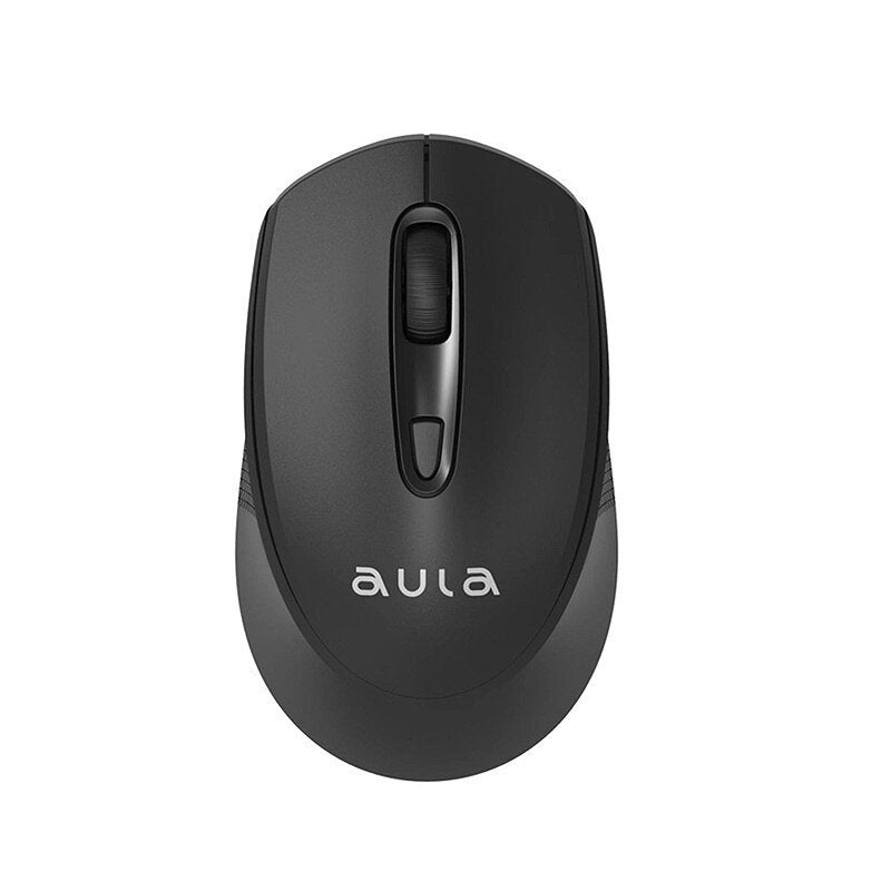 AULA AM205 2.4G Wireless Mouse 800/1200/1600DPI 4 Keys Optical Gamer Mice for Gaming Office Work