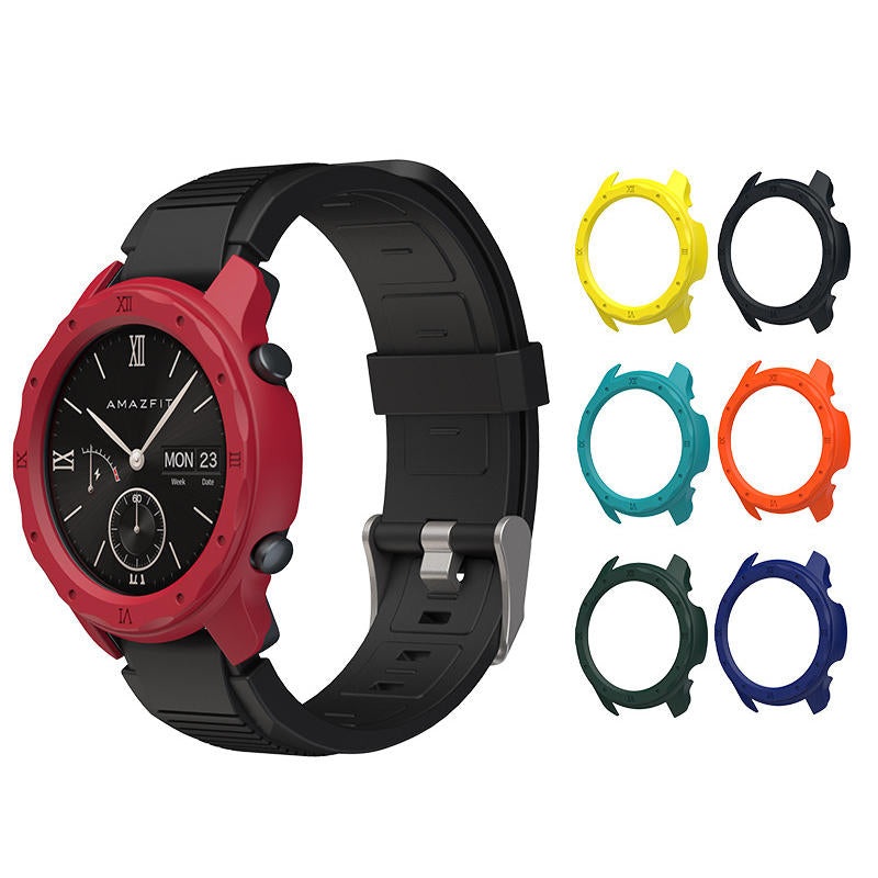 Bakeey Anti-scratch Watch Protector PC Colorful Watch Case for Amazfit GTR 42MM Smart Watch