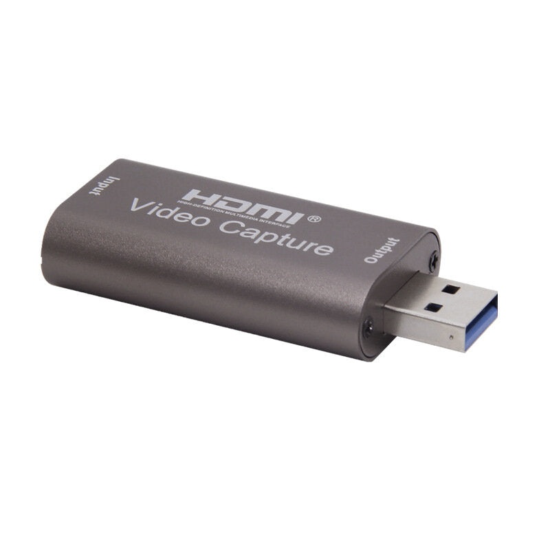 Mini 1080P 60Hz USB2.0 HDMI Video Capture Card for Live Streaming Broadcast Camera Game Recording