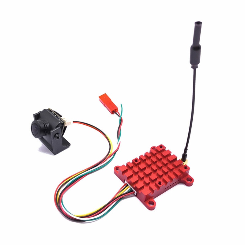 5.8G 48CH VTX Lancher 200/500/800/1200mW adjustable Transmitter and CMOS FPV 1200TVL Camera 2.1mm for RC FPV Racing Drone