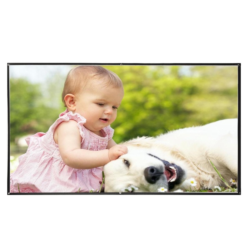 84′ inch Projector Screen Home Cinema Theater Projection Screen 16:9