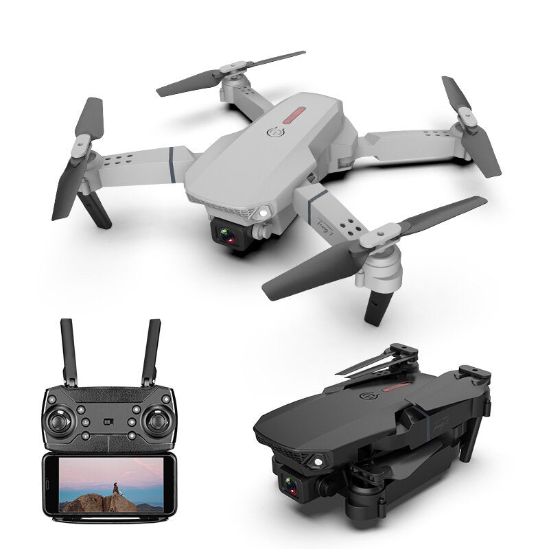 JJRC H118 E88 PRO 2.4G WiFi FPV with 4K 720P HD Dual Camera Altitude Hold Mode Foldable RC Drone Quadcopter RTF