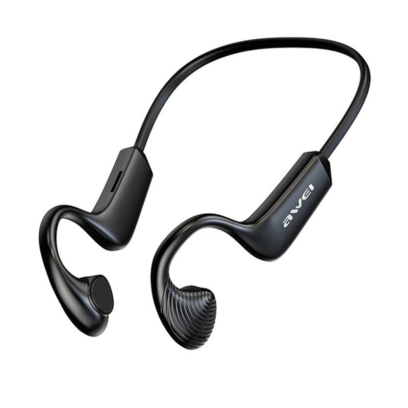 Awei A896BL Air Conduction Earphone bluetooth V5.3 Earphone HiFi HD Sound Neckband Sports Headphones with Mic