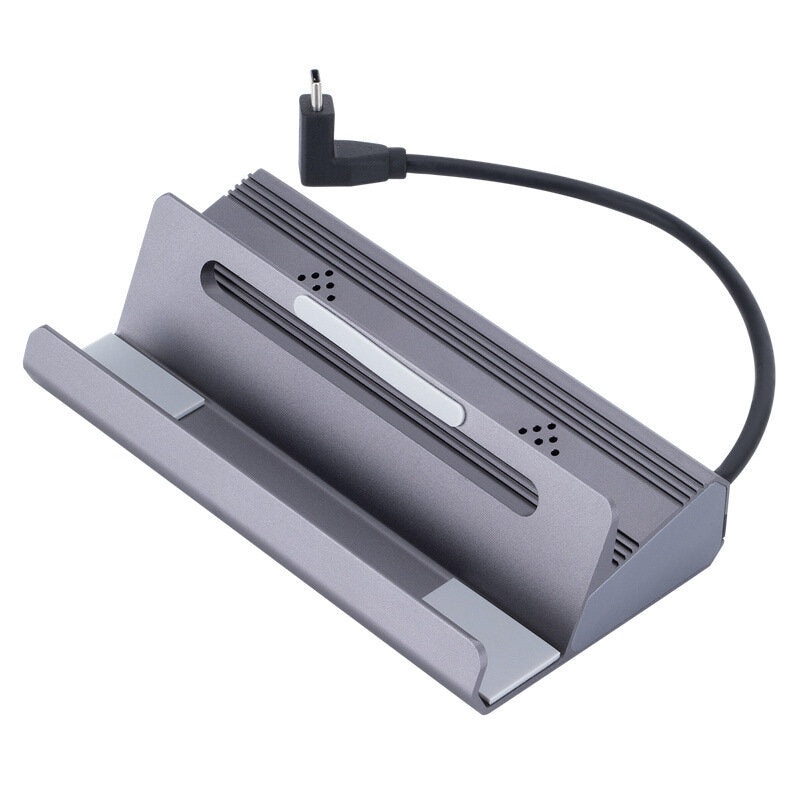 MnnWuu 6 In 1 Steam Deck Docking Station 3*USB 3.0 4K@60Hz HDMI-compatible PD100W USB-C Gigabit Ethernet Multiports Hub for PC Compurer Printer Mouse Keyboard