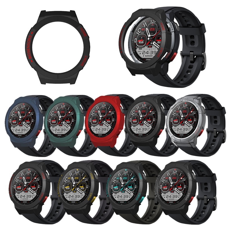 Multi-colour PC Protective Case Watch Case Cover for Mibro GS