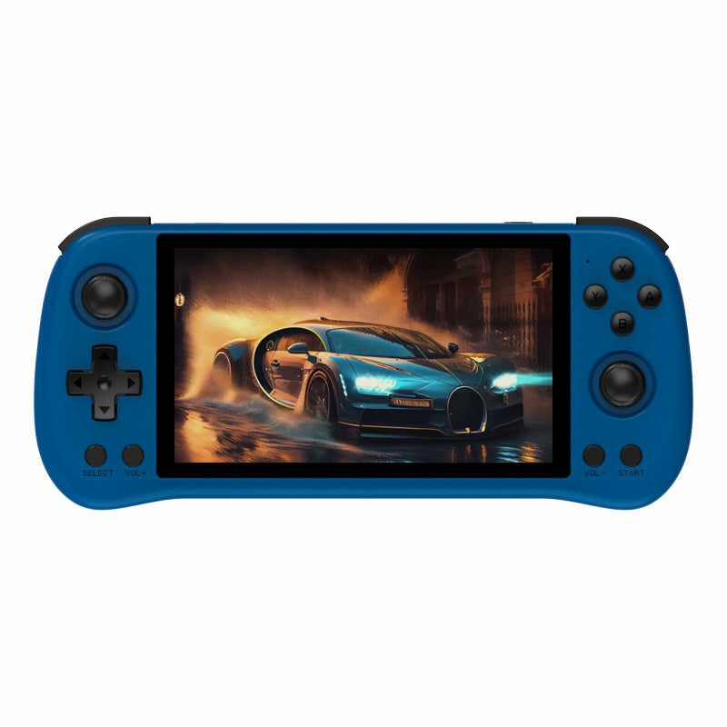 POWKIDDY X55 80GB 10000 Games 5.5 inch RK3566 Handheld Game Console Open-Source Retro Video Game Player 1280*720P IPS Screen
