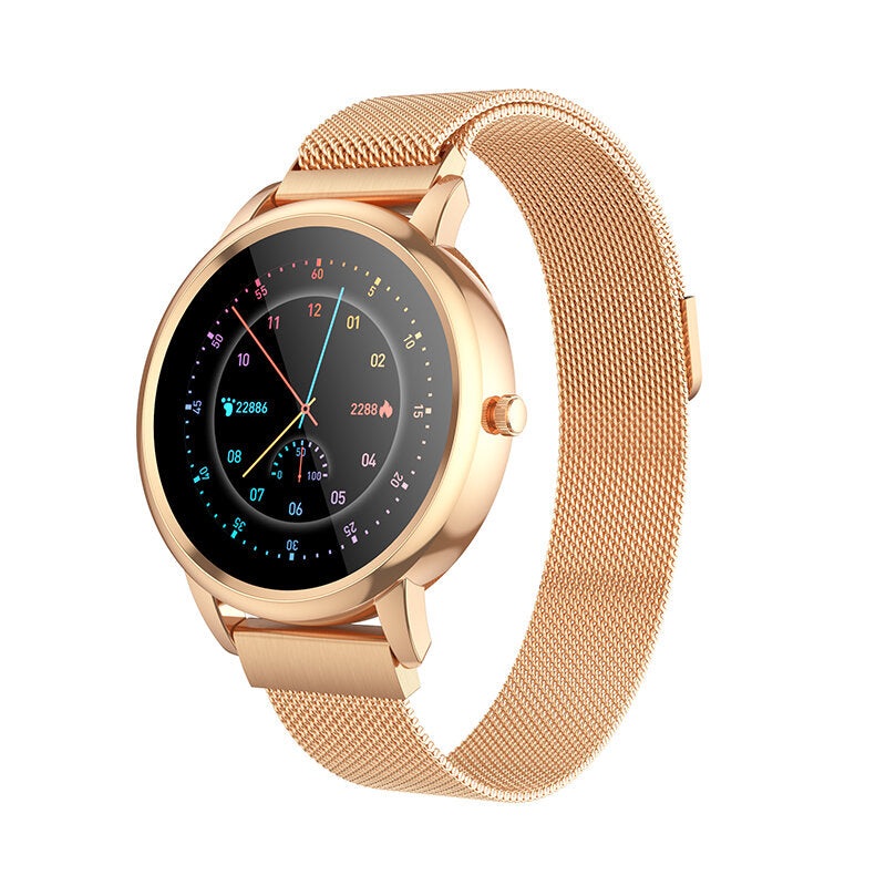 HOCO Y8 1.09 inch Full Touch Screen Heart Rate Monitor Female Physiological Cycle Reminder IP68 Waterproof BT5.0 Smart Watch