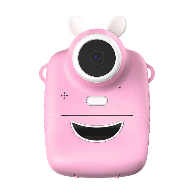 P1 Children Instant Camera 1080P HD 2.4-inch Screen Instant Printing Camcorder with MP3 for Polaroid Mini Digital Cam