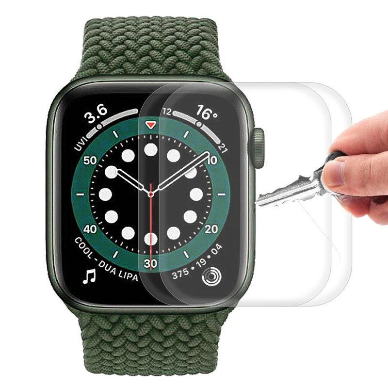 Enkay 1/2/5/10PCS High Definition 3D Curved Edge Hot Blending Full Coverage Anti-Scratch Soft PET Watch Screen Protector for Apple Watch Series 6 / 5 / 4 / SE 40mm