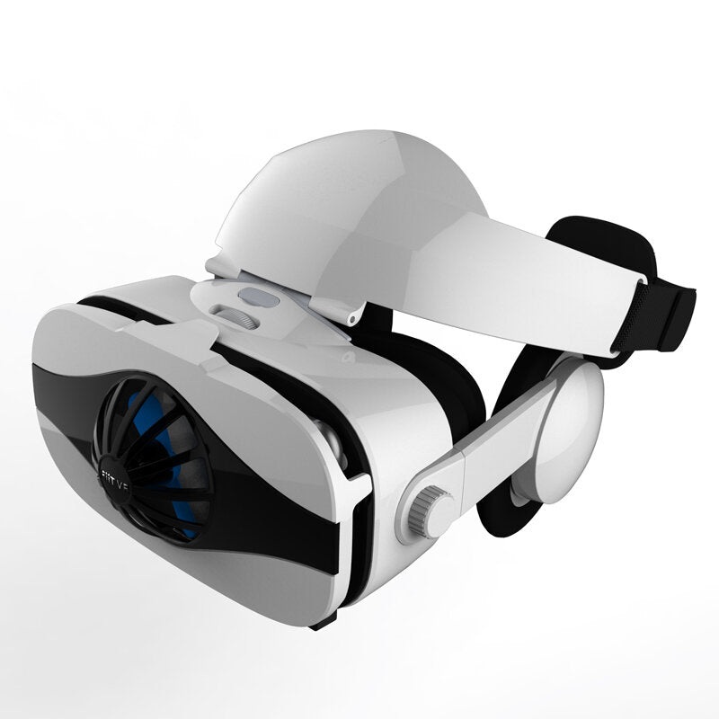 Fiit VR 5F Headset Fan Cooling Virtual Reality 3D Glasses Box for 4.0 – 6.4 Inch Smart Phone