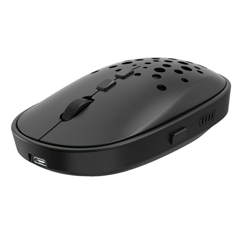 M10 Dual-mode Mouse 2.4G bluetooth Compatible Mute Silent Wireless Mouse Chargeable for Laptop
