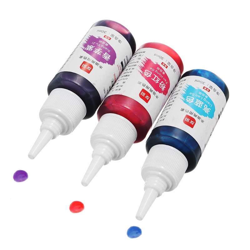 30ML DIY Slime Food Colorings Colors Fondant Cake Model Decorating Rainbow Cake Baking Pastry Tools