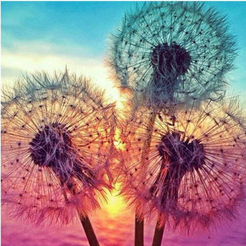 DIY 5D Diamond Drawing Plant Diamond Embroidery Cross Stitch Full Round Drill Home Decor Creative Gift Frameless