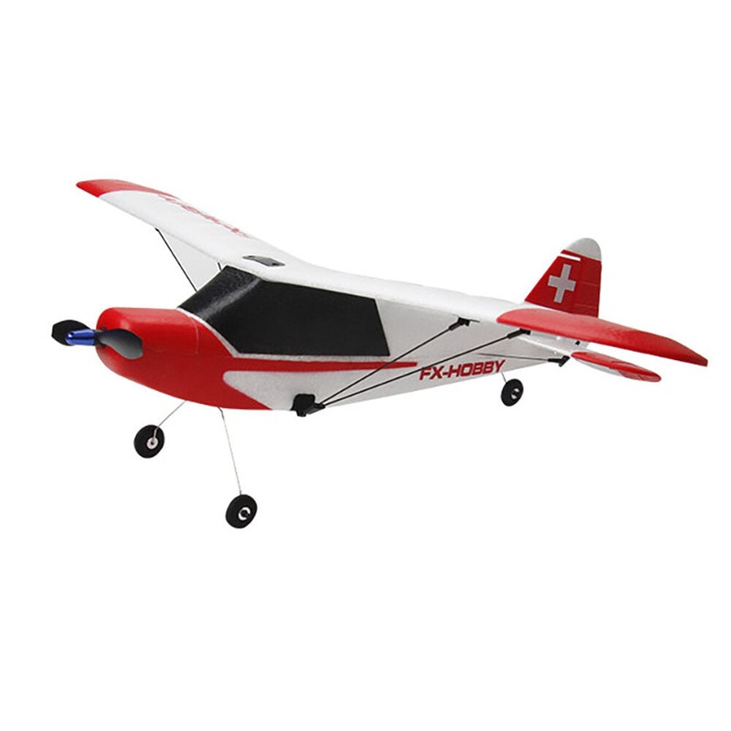 Flybear FX9603 J3 CUB 2.4GHz 3CH 520mm Wingspan EPP RC Airplane Fixed Wing Glider RTF With Gyro 360 Degree Rotation