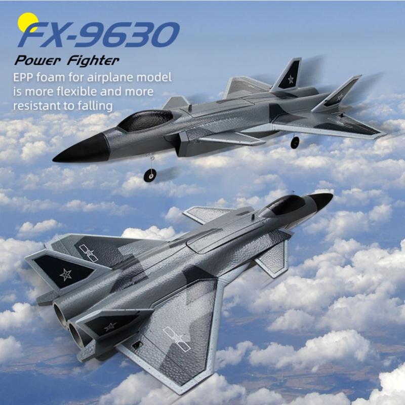 Flybear FX9630 J-20 Fighter 315mm Wingspan 2.4GHz 4CH Built-in 6-Axis Gyro EPP RC Airplane Warbird Glider RTF For Beginners