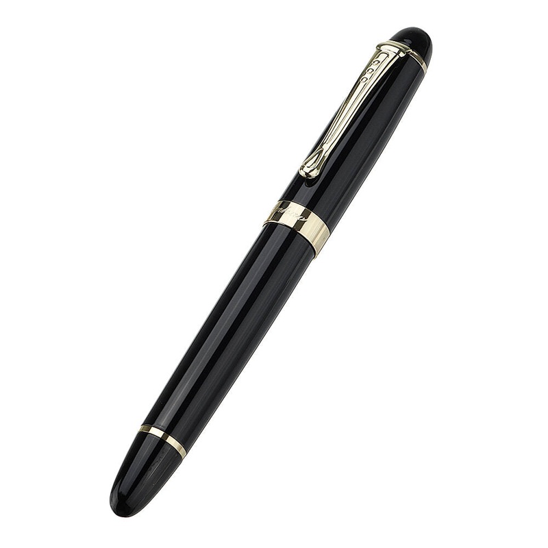 JINHAO 450 Fountain Pen Metal Signing Writing Pen Business Signature Pen Gift for Friends Colleagues