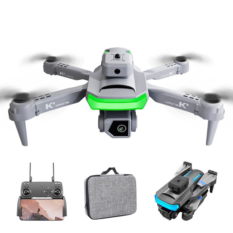 LSRC XT5 WIFI FPV with 4K HD Camera Infrared Four-sided Induction Obstacle Avoidance Optical Flow Positioning Foldable RC Drone Quadcopter RTF