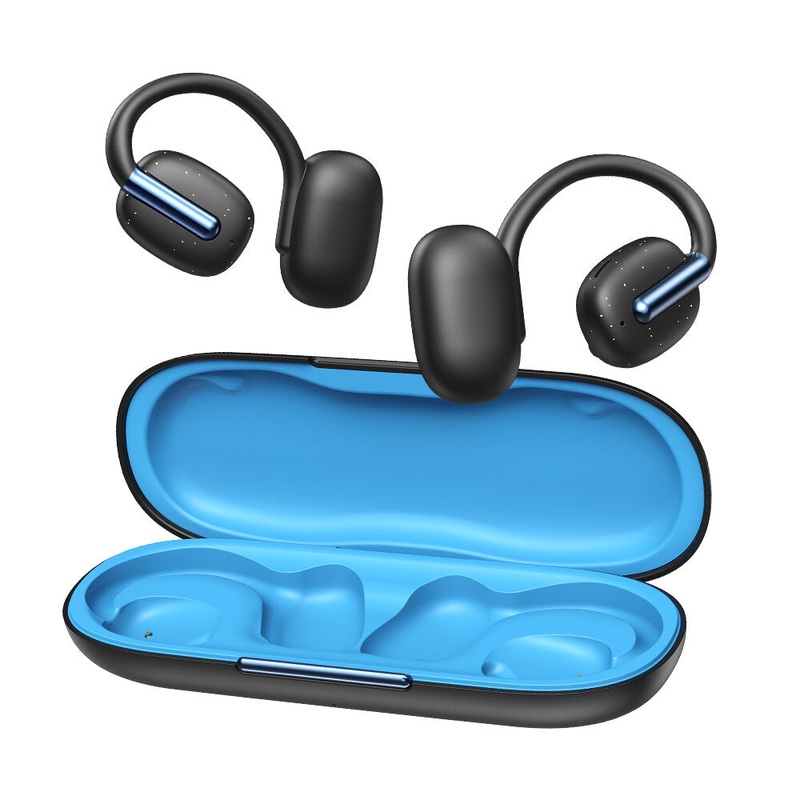 BlitzWolf BW-CD101 OWS bluetooth Earphone Wireless Earbuds 16mm Large Driver ENC Call Noise Reduction Long Battry Life Open-ear Earphone Headset