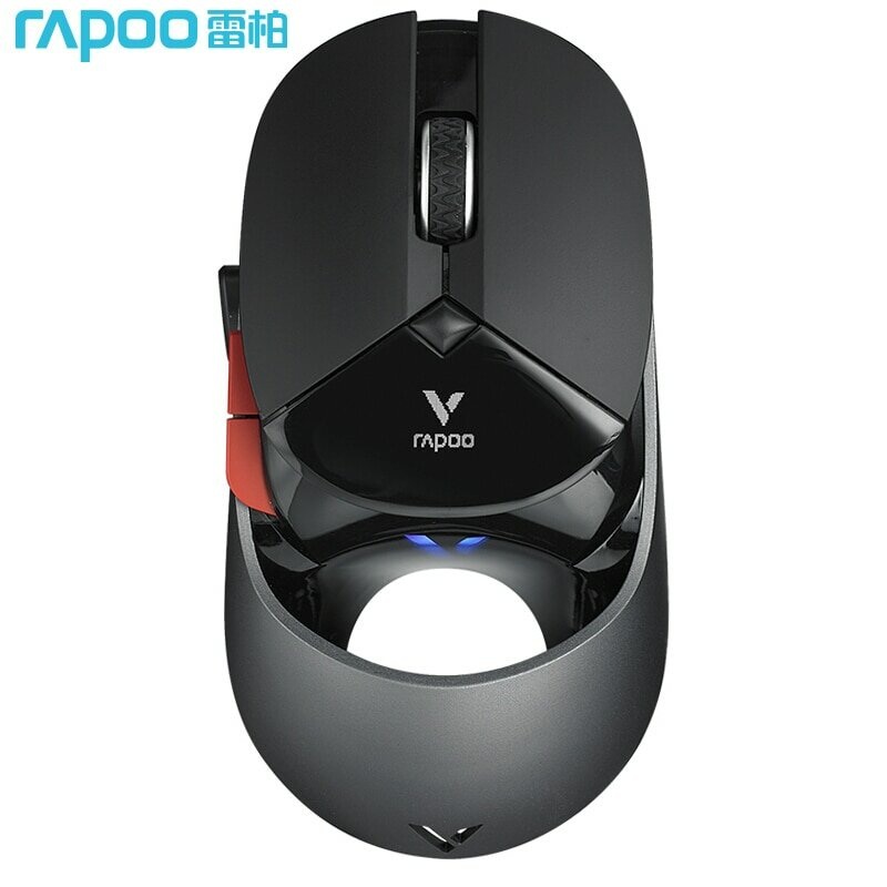Rapoo VT960S Wired/Wireless RGB Gaming Mouse PAW3395 Sensor 26000 DPI OLED Display 9 Programmable Button On-Board Memory