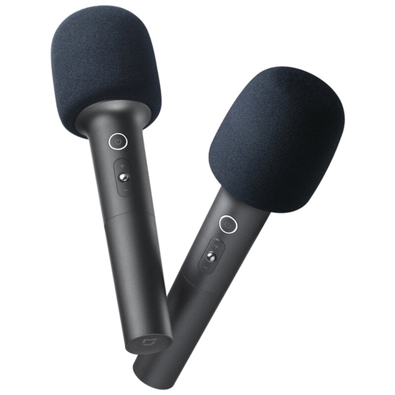 Xiaomi MIJIA KTV Microphone Redmi Handheld Microphones USB Wireless Receiver Karaoke Mic K Song Duet TV Home Party XiaoAi Sound 2 Packs