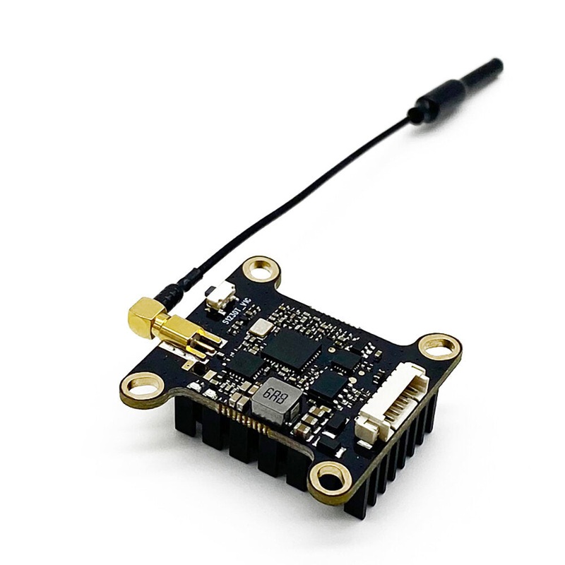 EWRF 5.8G 48CH 0/200mW/500mW/800mW/1600mW Power Switchable FPV Transmitter Smart Audio 2-6S MMCX for RC Drone Airplane