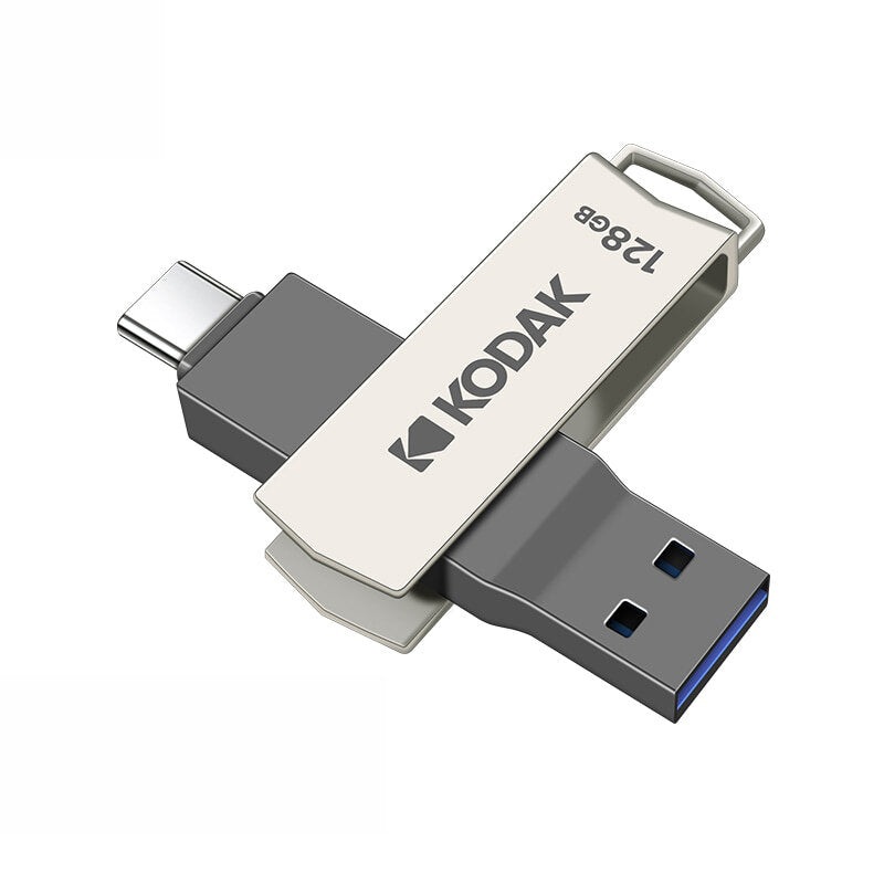 Kodak K273 2 in 1 Type C & USB3.2 Flash Drive 256GB OTG Metal USB Stick Pendrive Cle OTG USB Flash Stick