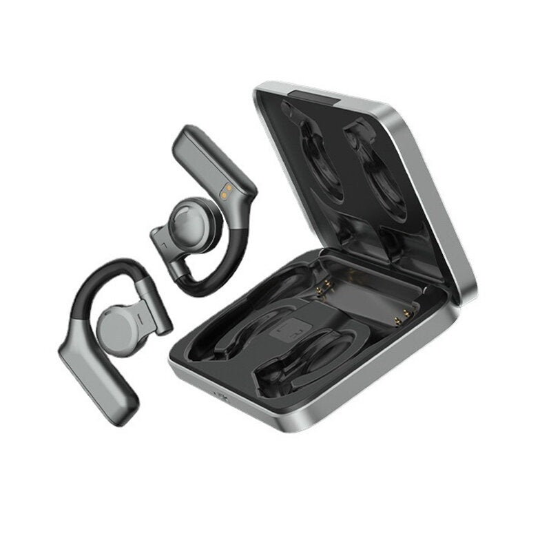 OKSJ HJ05 Air Conduction Earphone bluetooth 5.3 16.2mm Large Moving Coil Dual Composite PU Diaphragm DT3.0 Directional Audio IPX5 Waterproof Touch Control 10g Sport Earhooks Earphone