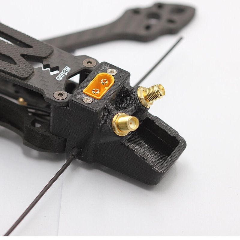 QY3D Dual Antenna GPS Mount XT60 For GEPRC Mark5 FPV RC Drone