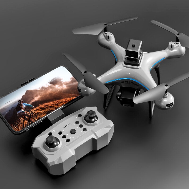 XKJ KY102 WiFi FPV with HD Dual Camera 360 Infrared Obstacle Avoidance Optical Flow Positioning LED RC Drone Quadcopter RTF