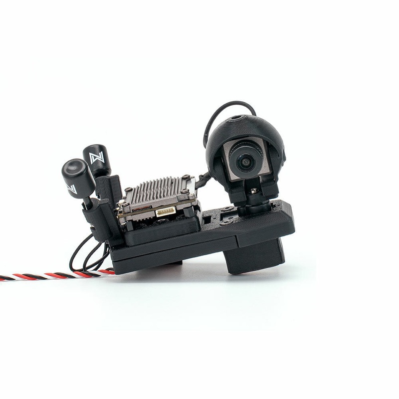 ATOMRC High-Resolution 3D Print Wide Angle Range Gimbal Compatible DJI O3/ Vista for FPV Airplane Fixed Wing