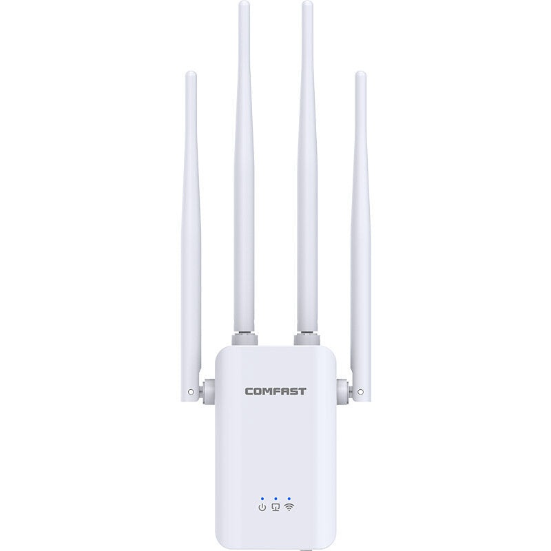 COMFAST CF-WR304S 300Mbps 2.4GHz Wireless WiFi Repeater Router WiFi Extender Signal Amplifier Repetidor with 4 External Antenna