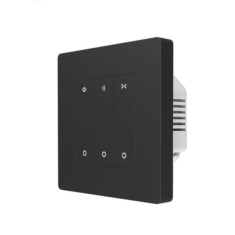 MoesHouse Smart ZigBe Star Ring Curtain Switch APP Remote Control for Roller Shutter Electric Curtains Blind Motor Work with Alexa/Google Home European Version