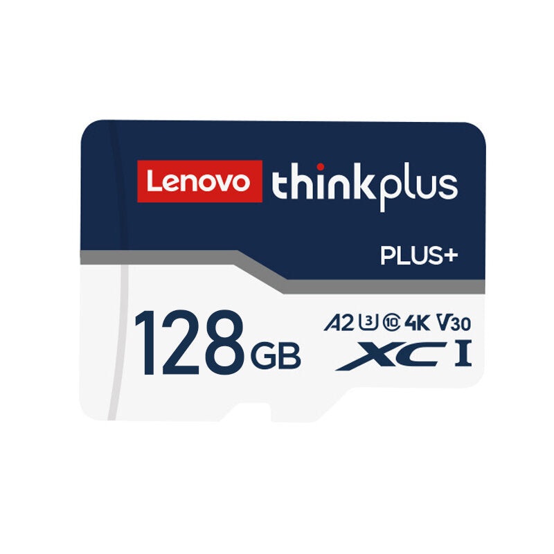 Lenovo Thinkplus 128G Memory Card U3 High-Speed TF Card Smart Card for Driving Recorder Phone Camera
