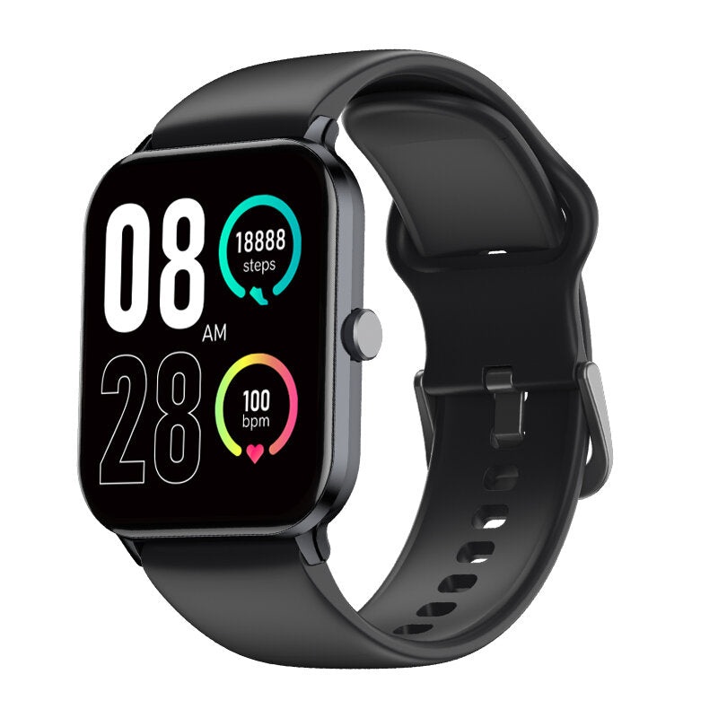 QCY GTC 1.85 inch Large Display SpO2 Heart Rate Health Monitoring 70 Sports Modes IPX8 Custom Watch Face Smart Watch