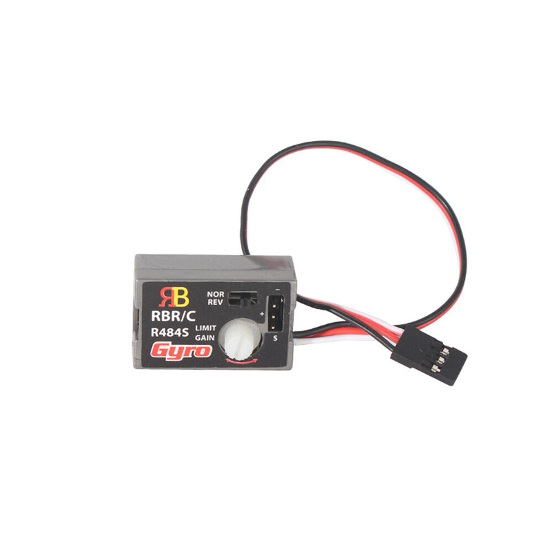 RBRC R484S Gyro for WPL D12 SG 1603 1604 HBX 2188A 1/12 1/16 1/18 1/24 Drift High Speed Racing RC Cars Vehicles Models Parts