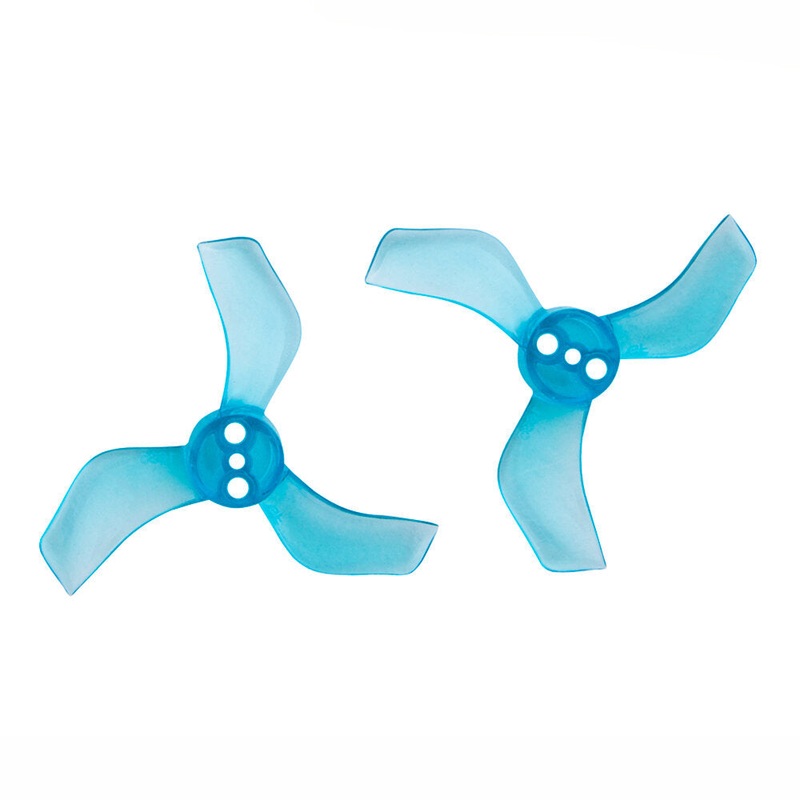 4 Pairs Gemfan 1635 1.6×3.5×3 40mm 1.5mm Hole 3-blade Propeller for 1103 1105 RC Drone FPV Racing Brushless Motor