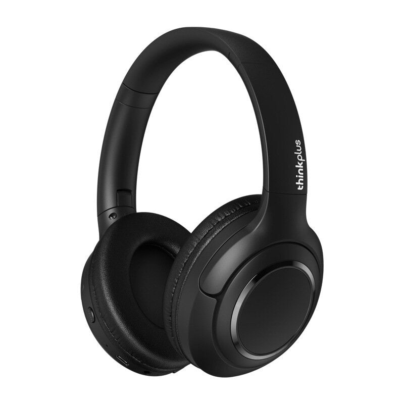 Lenovo Thinkplus G50 Wireless bluetooth 5.3 Headset 3D Stereo Deep Bass Low Gaming Latency Over Ear Sports Portable Headphones with Mic