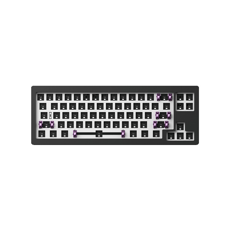 MONSGEEK M7W Aluminum Custom DIY Kit Triple Mode 65% Layout Mechanical CNC Gasket-Mount Keyboard Hot-swap RGB Backlight