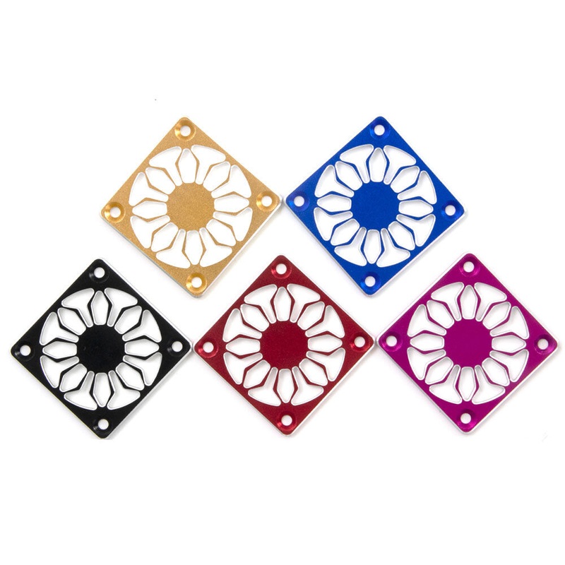 RC Motor ESC Cooling Fan Protective Cover Guard 30*30mm Metal Cooling Fan Cover Plate M3 Screw Holes