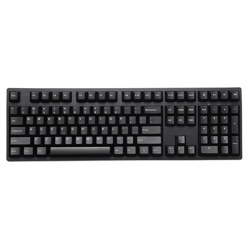 108 Keys Minimalist Keycap Set Cherry Profile PBT Two Color Molding Keycaps for Mechanical Keyboard