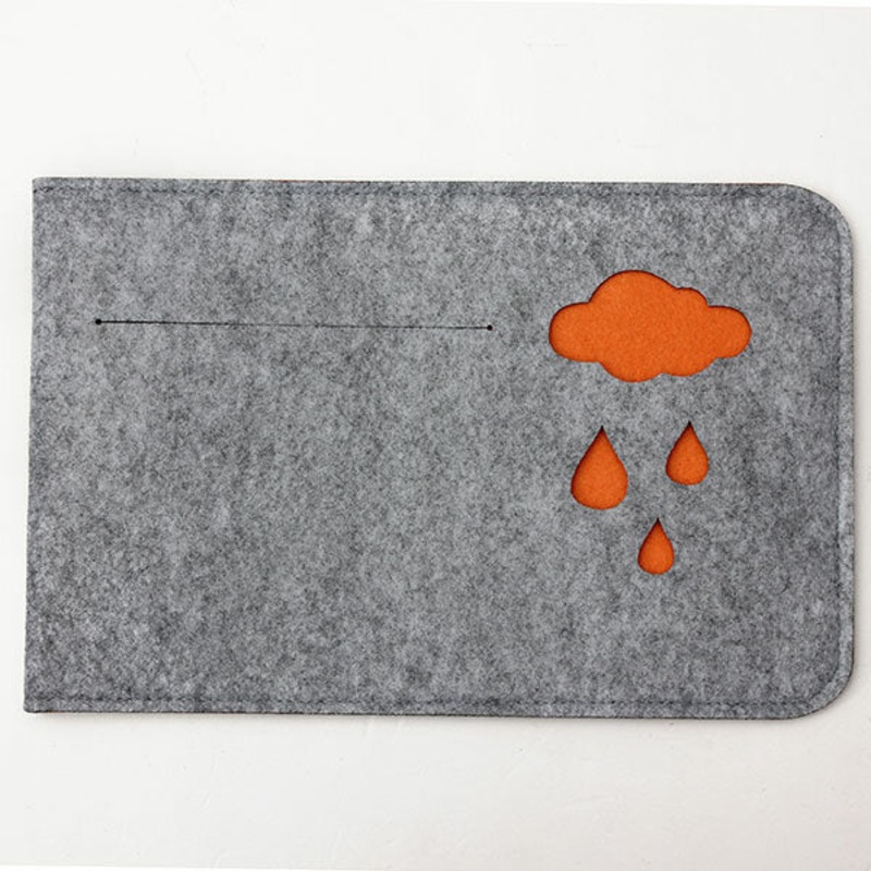 15.4 Woolen Felt Envelope Laptop Cover Sleeve Bag Case Pouch For Macbook Pro