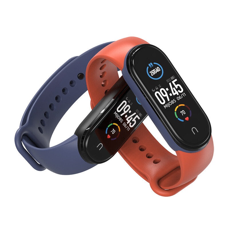 Bakeey Two-color TPU Silicone Replacement Strap Smart Watch Band For Xiaomi Mi Band 5