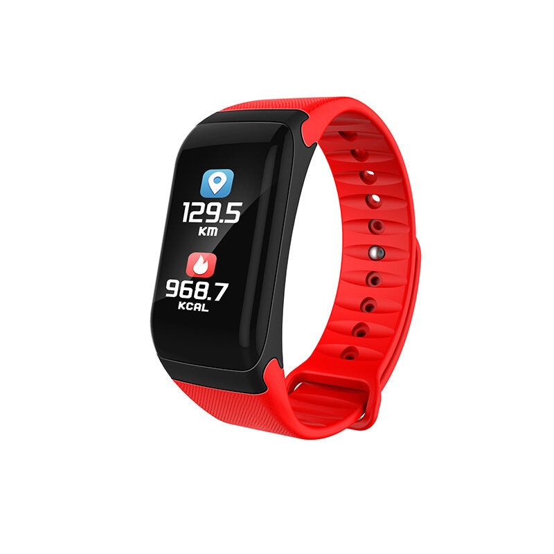 KALOAD F601 Color Screen Sports Heart Rate Blood Pressure Monitor IP67 Waterproof Smart Wristband