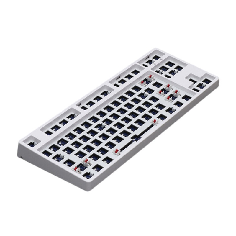 MAIDIAN MMD87 Mechanical Keyboard Customized Kit Triple-Mode bluetooth5.0+2.4G Wireless+Type-C Wired Hot-Swappable 3/5-Pin Switch Programmable RGB Backlit Keyboard Kit PCB Mounting Plate Case with Detachable Panel